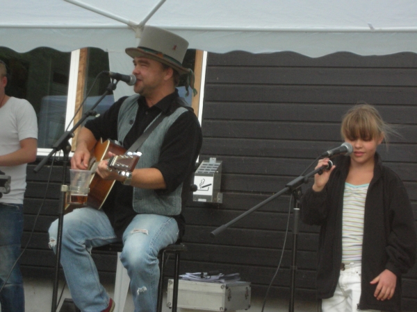 Kasper lydmand, Tom Duke & Gr&oslash;n&aelig;rten til sommerarrangement ved Fures&oslash;badet 2007