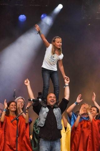Gr&oslash;n&aelig;rten og Tom Duke akrobatik LLF 2008