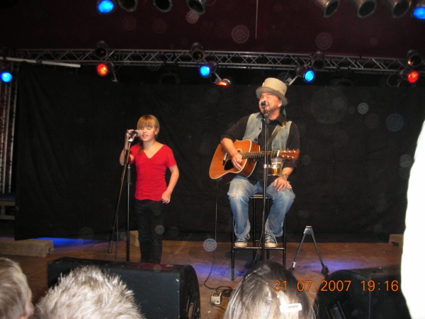 Tom Duke & Gr&oslash;n&aelig;rten til Langelandsfestivalen 2007