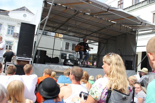 Torvet i Rudk&oslash;bing 2011
